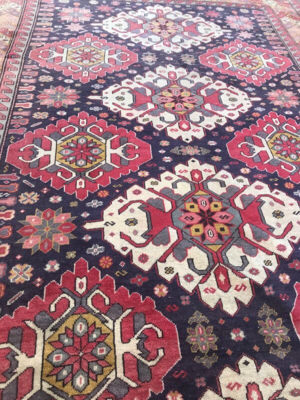 Tapis De Course En Laine Tissé à La Main Traditional Red Tribal Carpet Stair