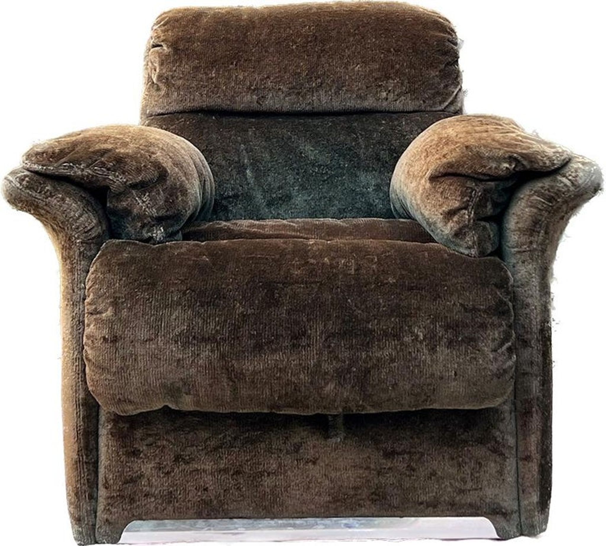Fauteuil lounge postmoderne italien de Saporiti, 1970