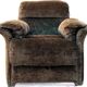 Fauteuil lounge postmoderne italien de Saporiti, 1970