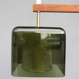 Scandinavian glass pendant lamp Carl Fagerlund for Orrefors