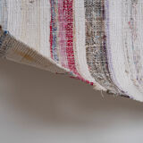 Turkish Oversize Rag Rug, 1970s 220 x 420 cm