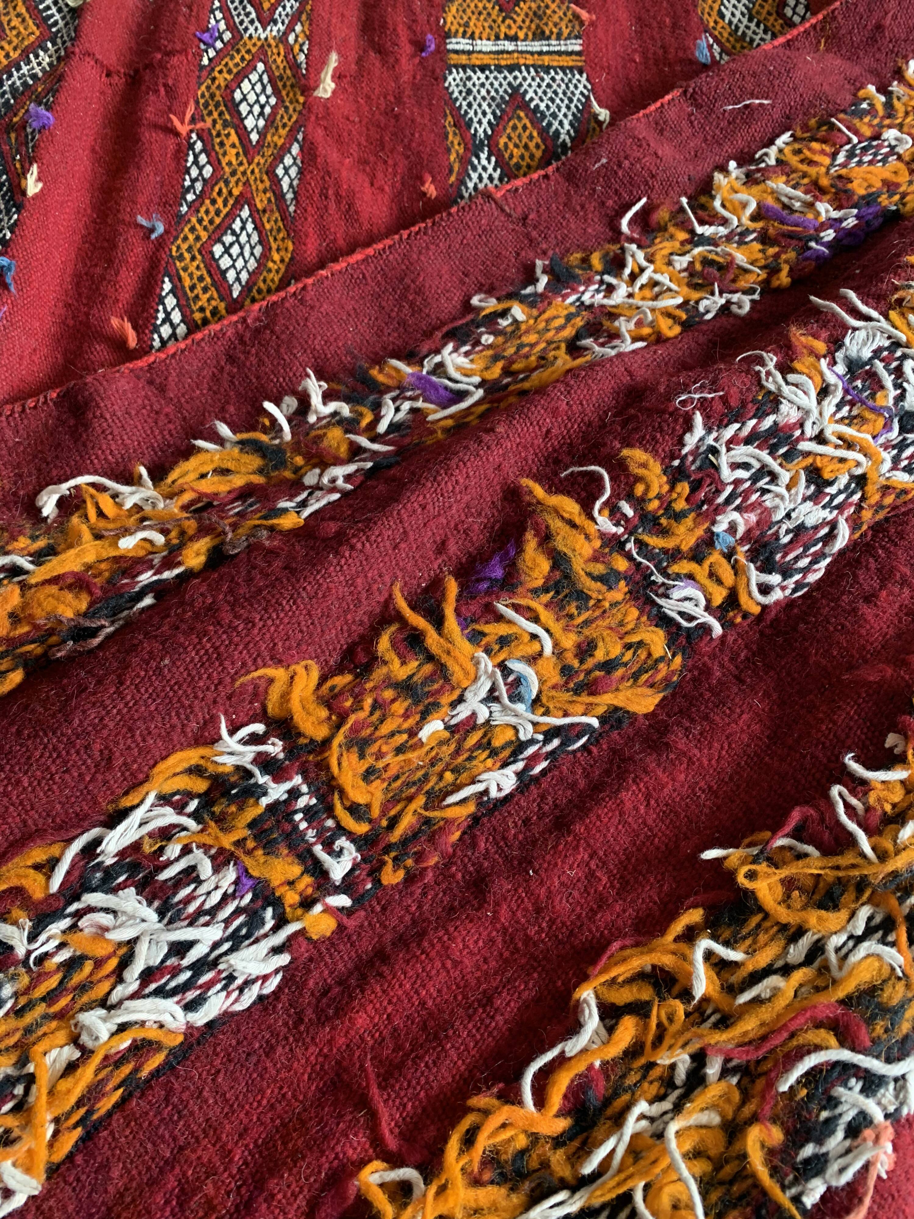 Hand-woven kilim carpet 167x122 cm