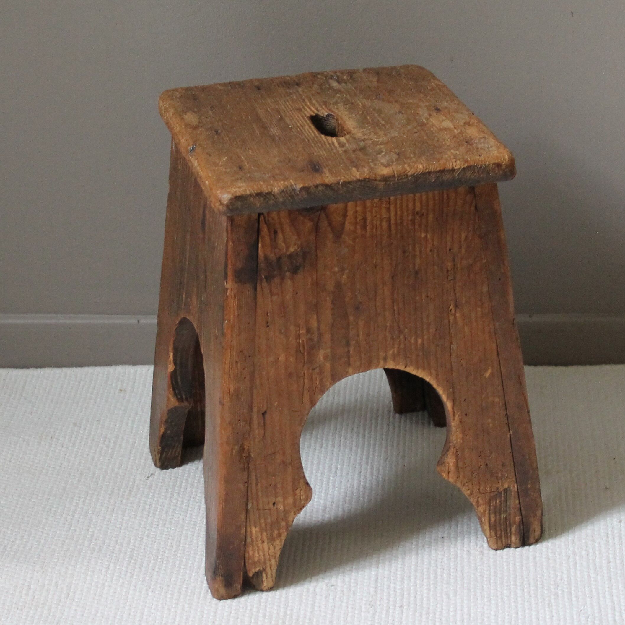 Vintage workshop stool