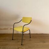 Child's armchair in yellow corduroy