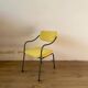 Child's armchair in yellow corduroy