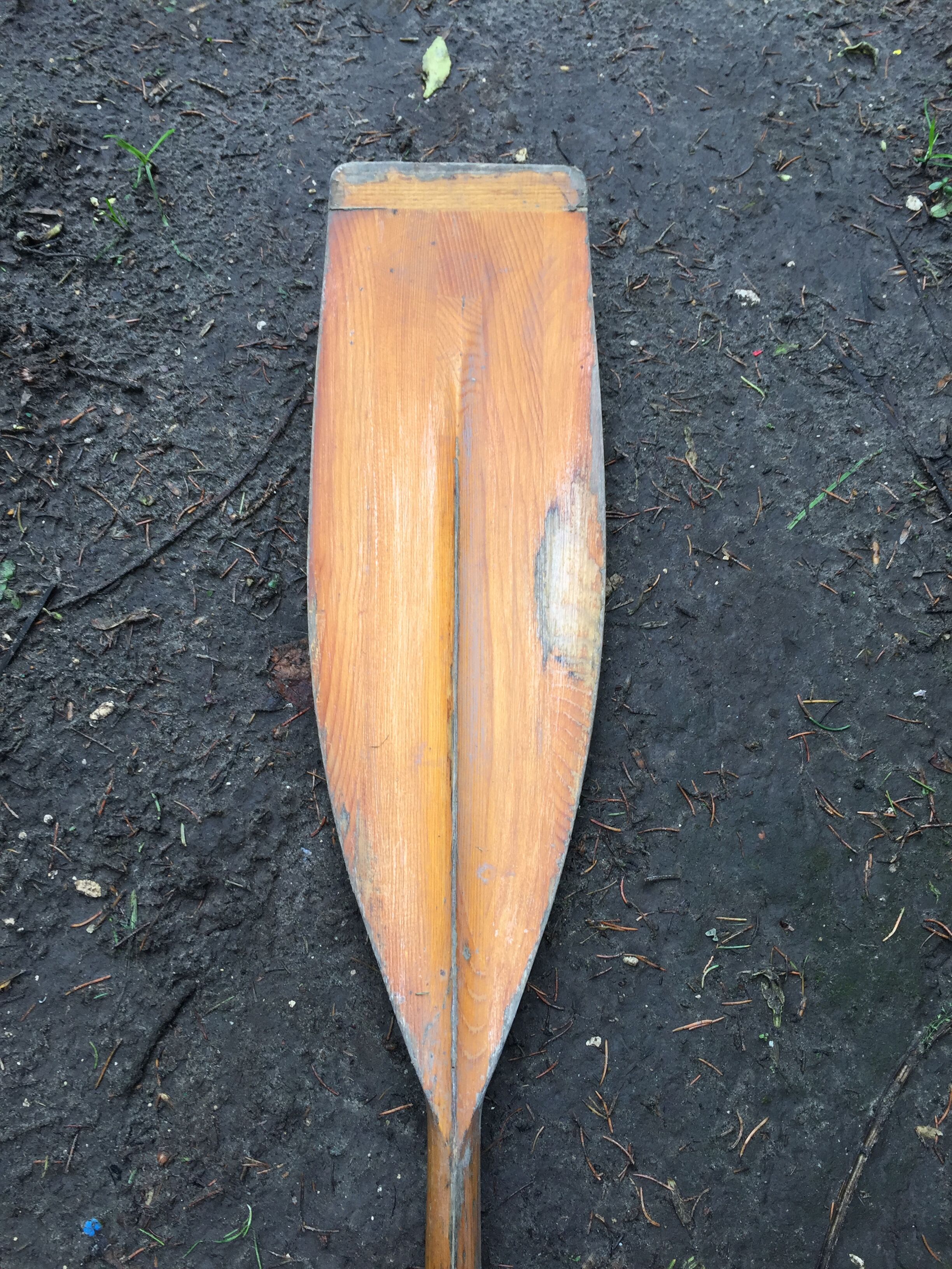 Pair of rowing excavators