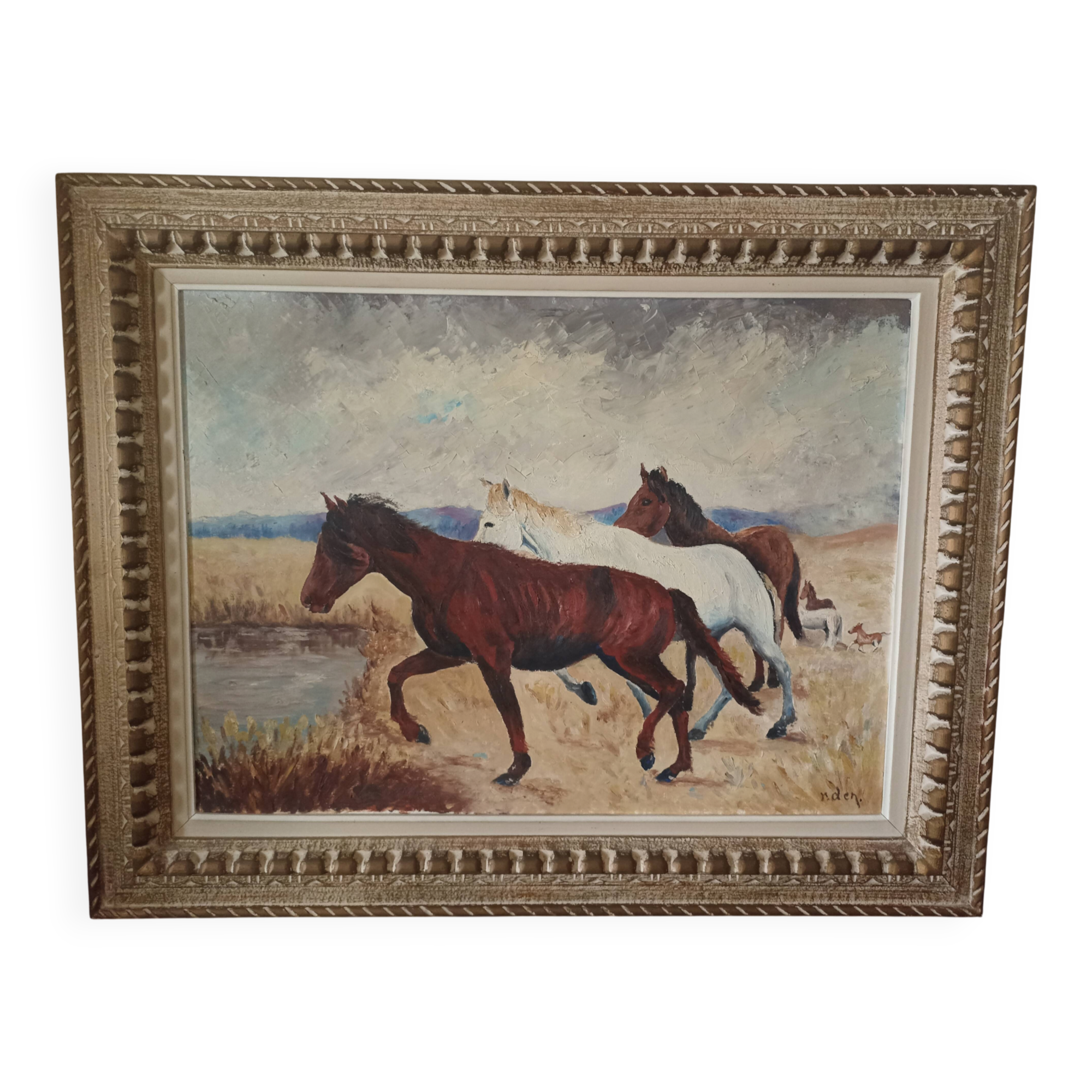 Table of horses
