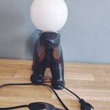 Art deco style bear lamp