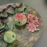 Longchamp wall slipware, 19th century.