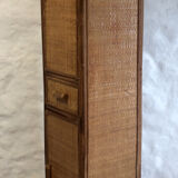 Bamboo and rattan closet