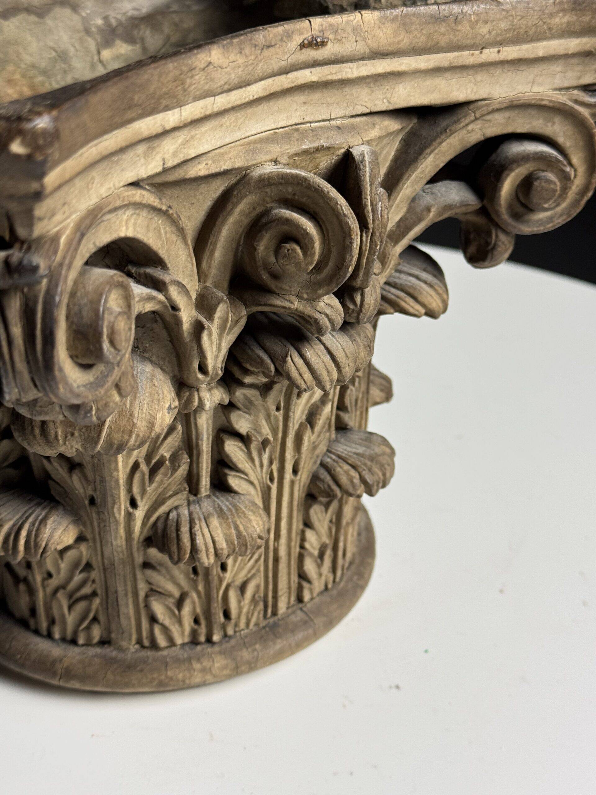 Terracotta capital 19th century