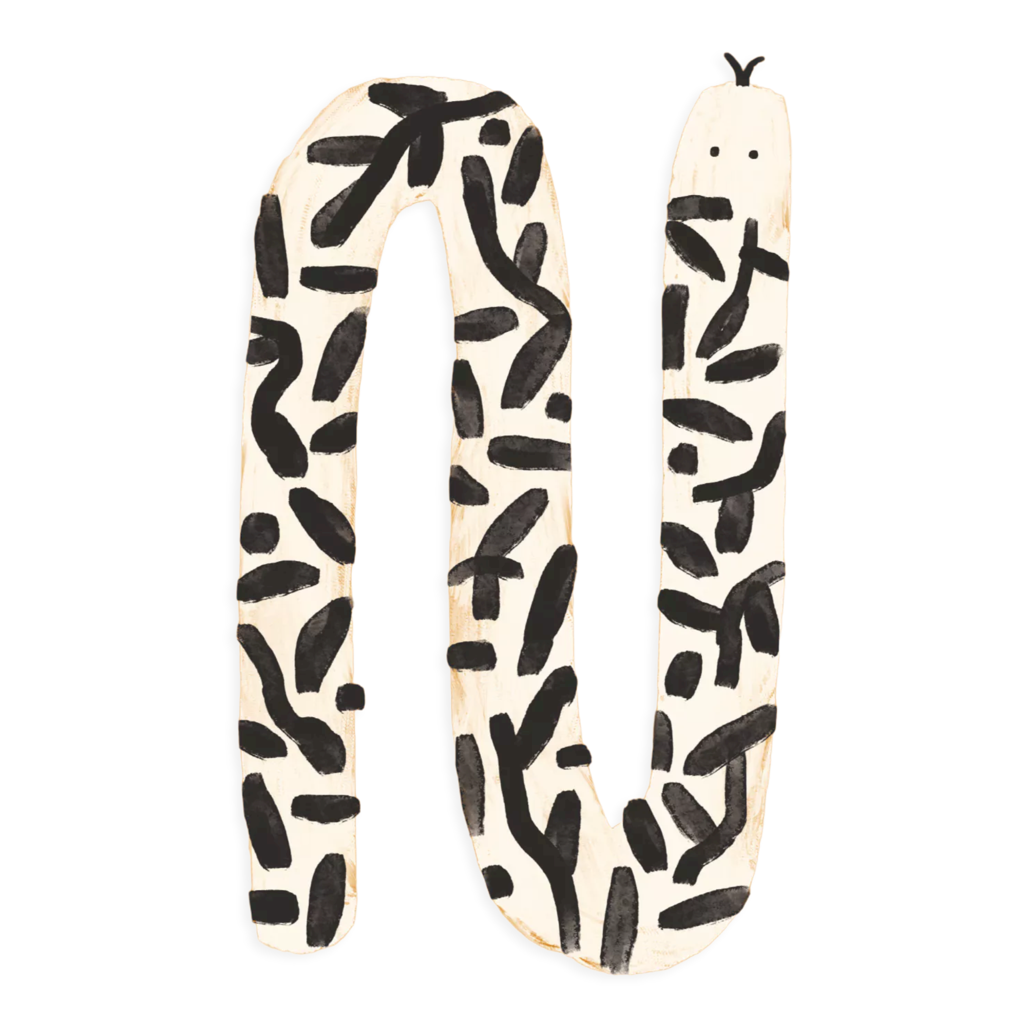 Pop-up Christmas 22 - Wall poster snake plant pattern 30cm*40cm