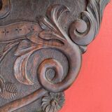 Carved frontwood ornament