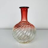 Baccarat crystal vase, Bamboo model