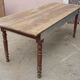 Table de ferme en noyer