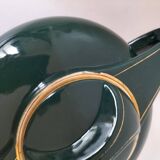 Salins art deco earthenware teapot