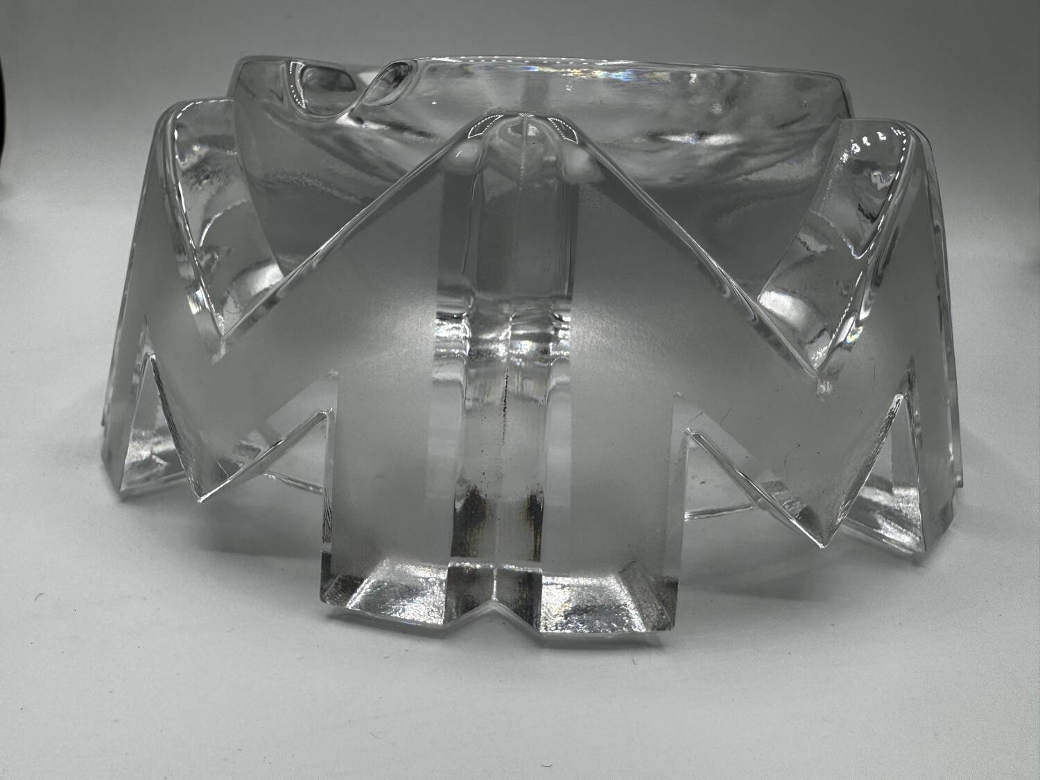 Martell ashtray by Pierre Carmin, luxury version, numbered Baccarat.