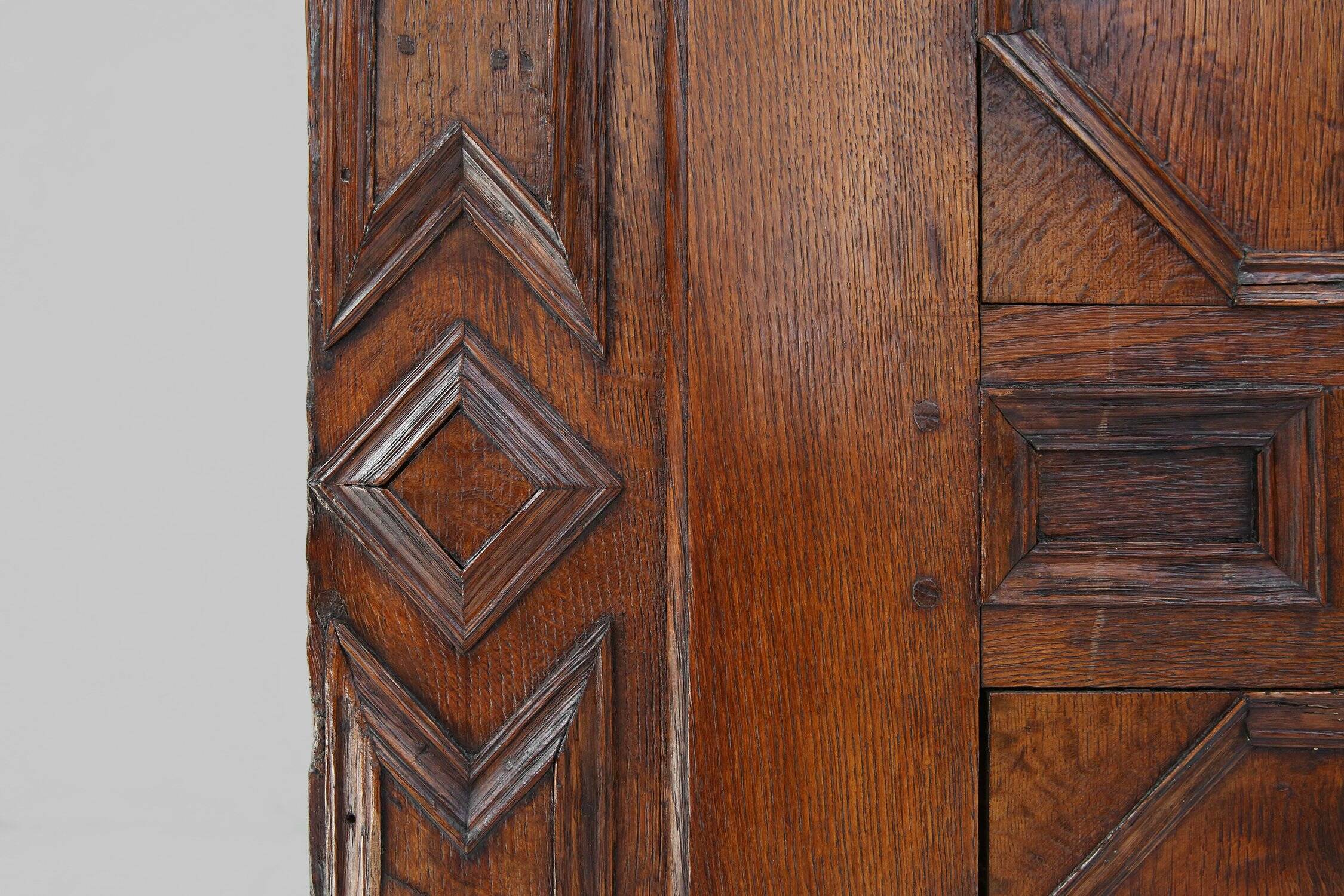 Late 18th Century Flemish oak Cabinet, ca. 1780s