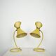 Set of two Mathieu Mategot desk lights