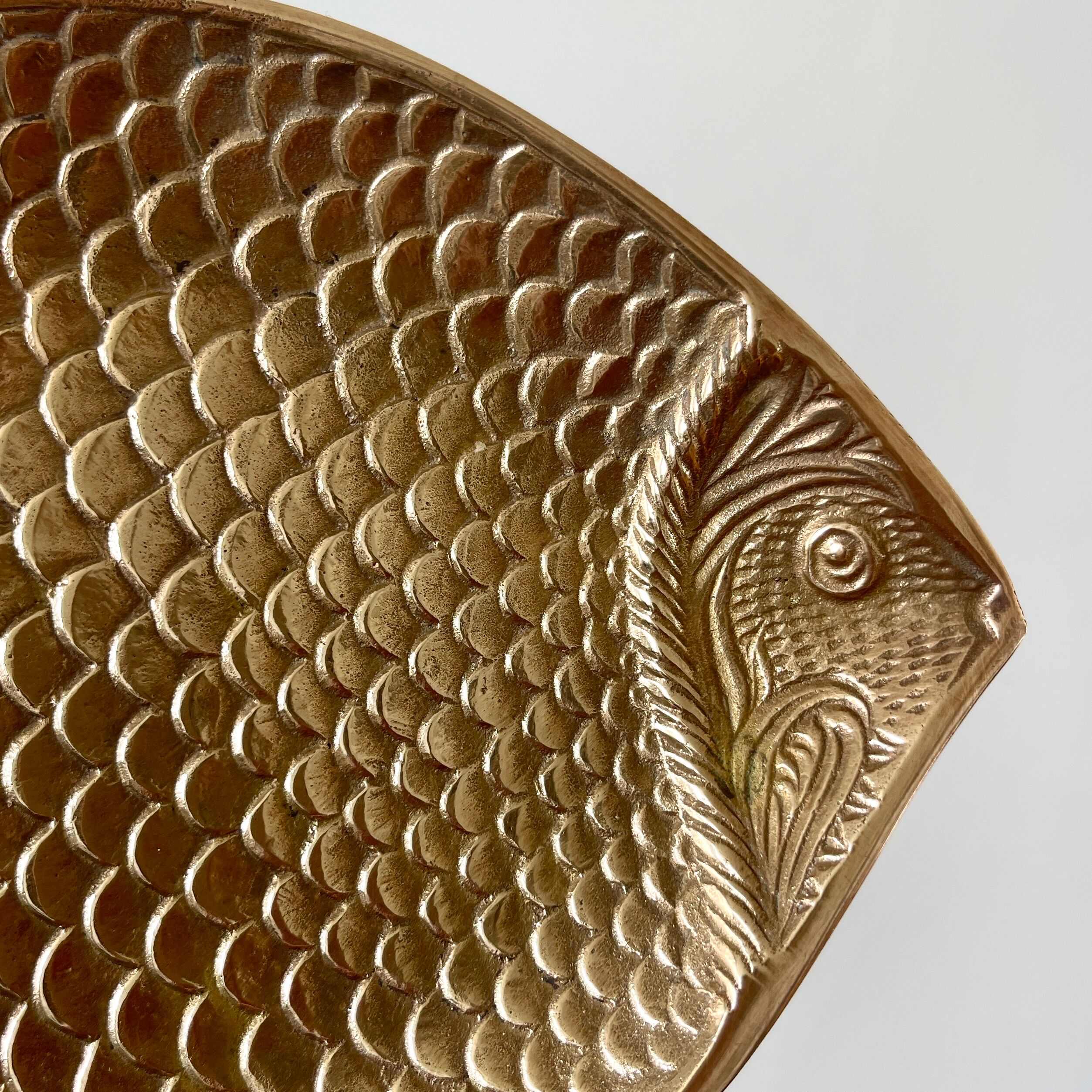 Brass catchall from the 1970s