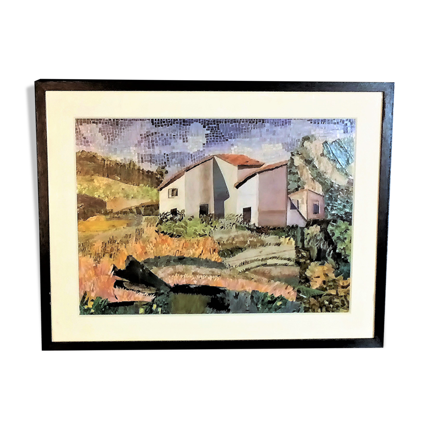 Collage "Pays Basque" 1960