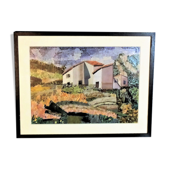 Collage "Pays Basque" 1960