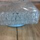 Ceiling lamp molded glass 50 years 23,5 cm