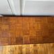 Solid oak toy chest