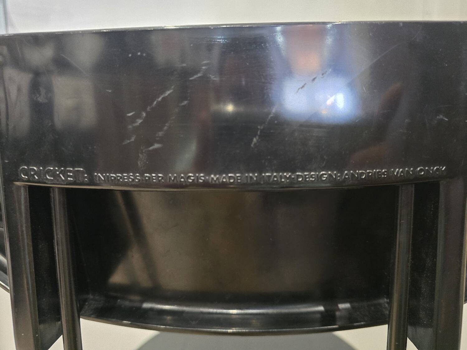 Folding cricket chair – Andries van Onck for Magis – made in Italy