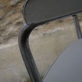 Industrial swivel office chair