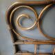 Vintage rattan headboard