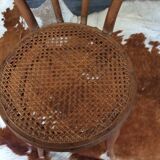 Cane bistro chair