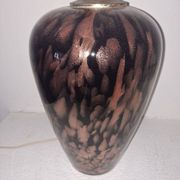 Murano Avventurina Table Lamp c1969 V Nason