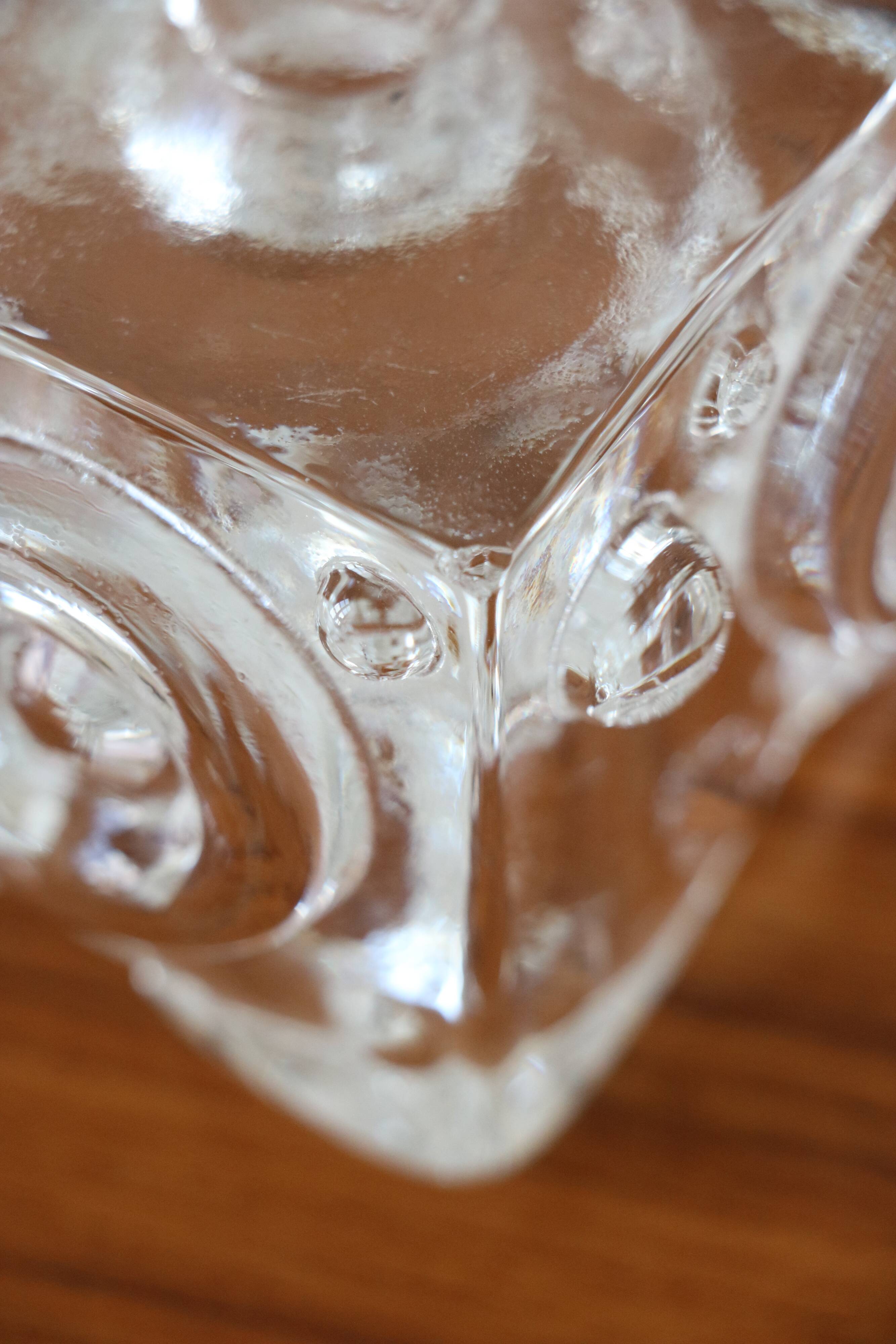 Pair of Josef Schott candlesticks, brutalist/modernist, 1960