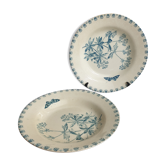 Set de 2 assiettes Terre de fer