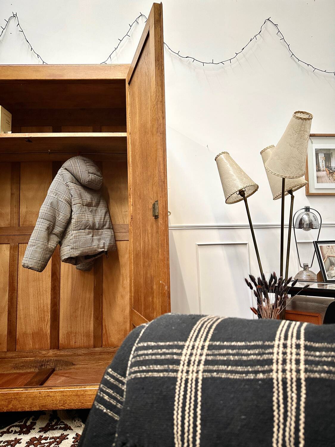 Vintage school cabinet