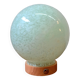 Lampe à poser verre de Clichy vert d'eau