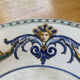 Ceramic dish of Gien Renaissance