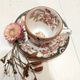 Cups and saucers fine porcelain Sarreguemines old