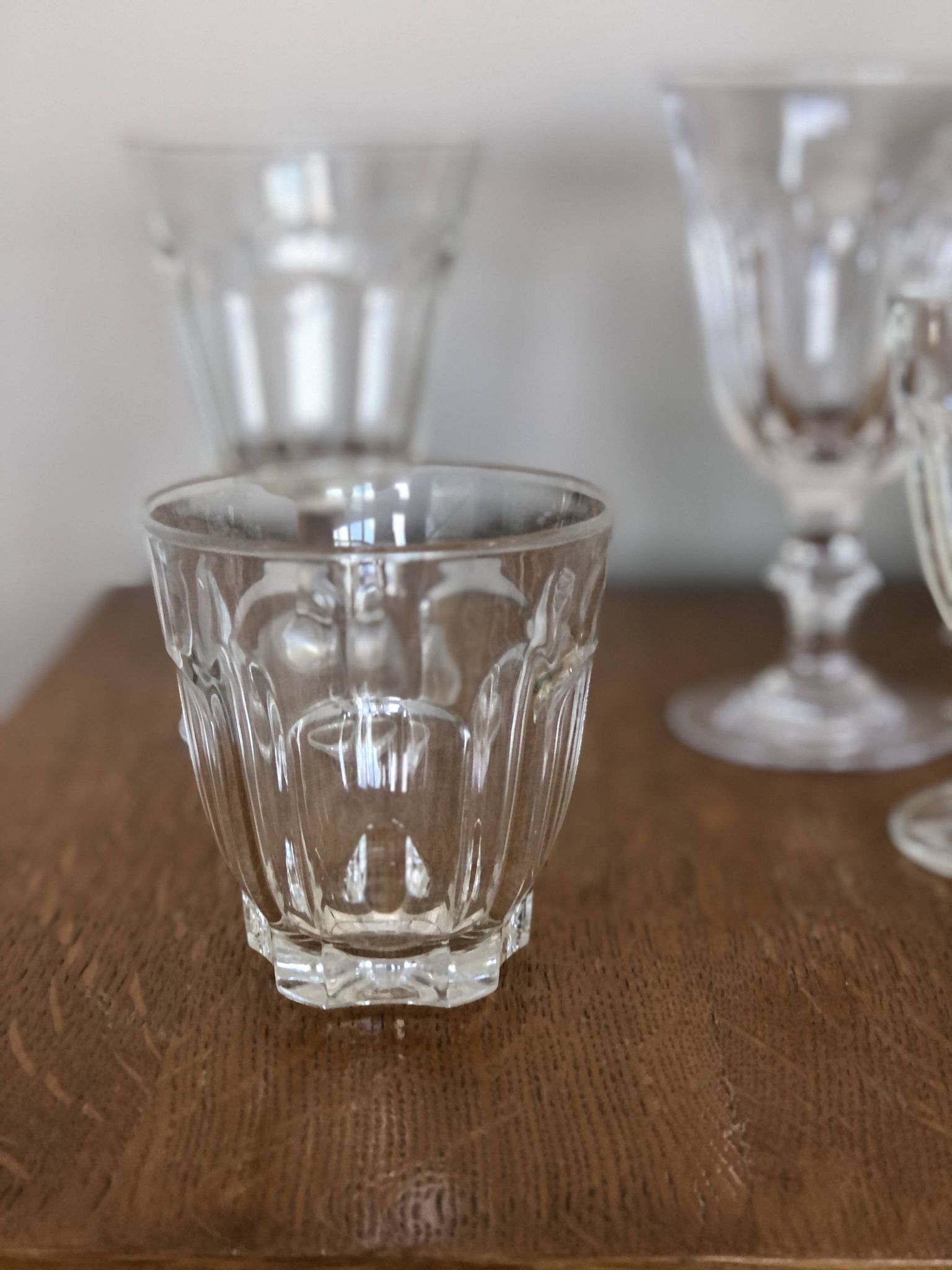 Lot of old glasses