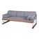 Bauhaus Sofa in Chrome and Beech from Robert Slezak, Czech, 1930s