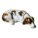 Goebel porcelain dog figurine
