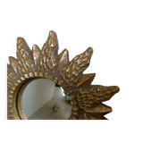 Vintage sunburst mirror, 1960s