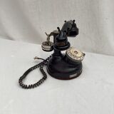 Old phone BCI model 1924 in metal and bakelite