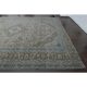 1970s Vintage Persian Handknotted Wool Brown Oversize Area Rug 290x358
