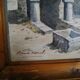Watercolor "the Breton fountain" by Claude Houal