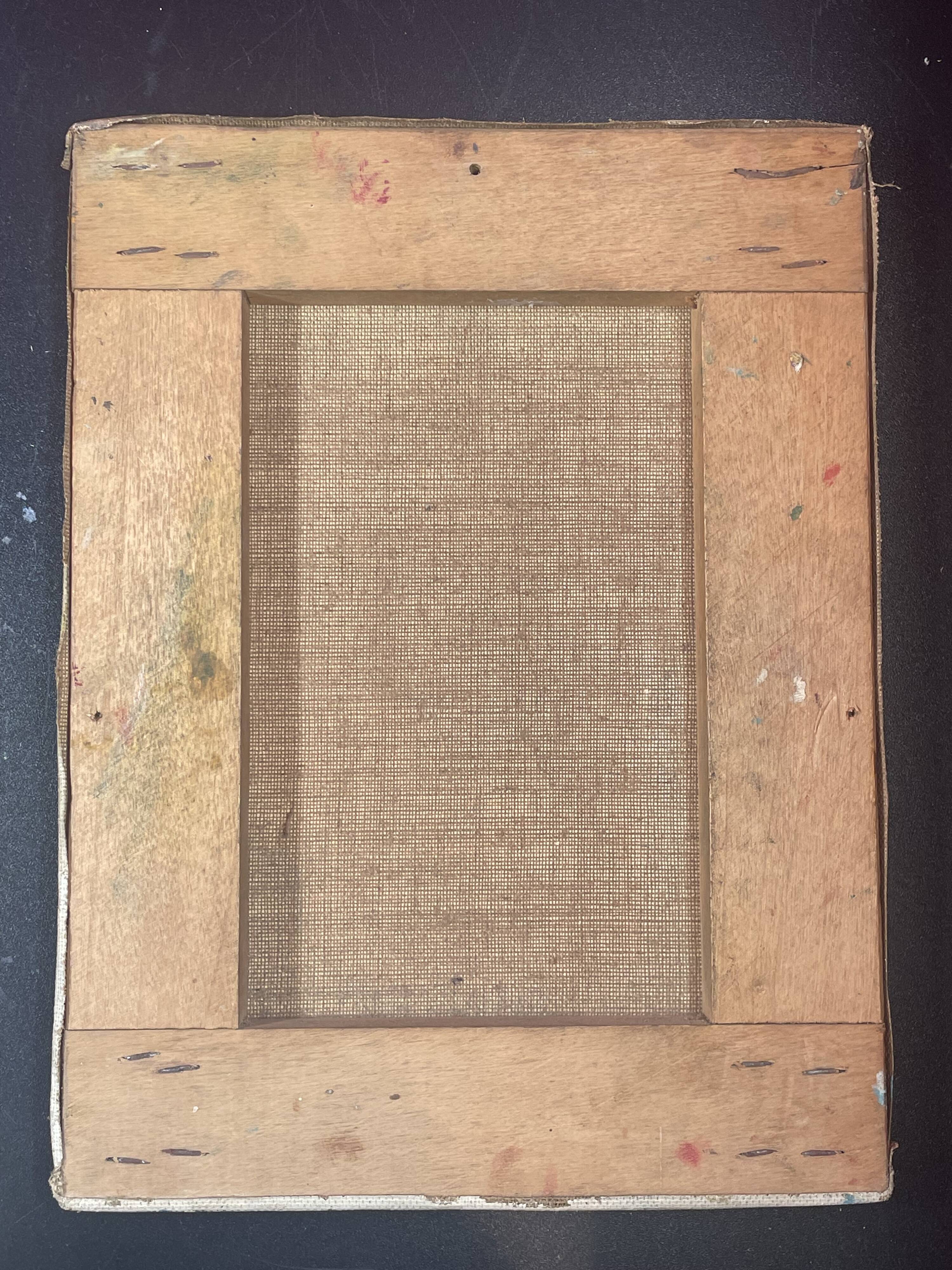 Oil on canvas saint-hilaire-des-loges robert gougnard 20th century