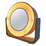 Rare backlit wall or table mirror Midcentury, ALLSTAR, Germany, 1970s