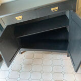 Art-deco period oak commodus