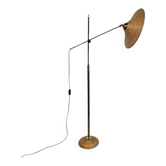 Pencil reed / split reed / floor lamp 1960s / fishing rod lamp